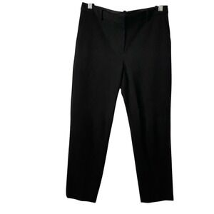 Theory Tailored Black Dress Pants Women's Size 4 Union Knit Trouser Business‎